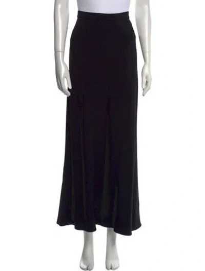 Pre-owned Sonia Rykiel Midi Length Skirt In Black