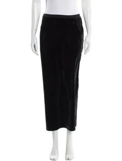 Pre-owned Sonia Rykiel Midi Length Skirt In Black