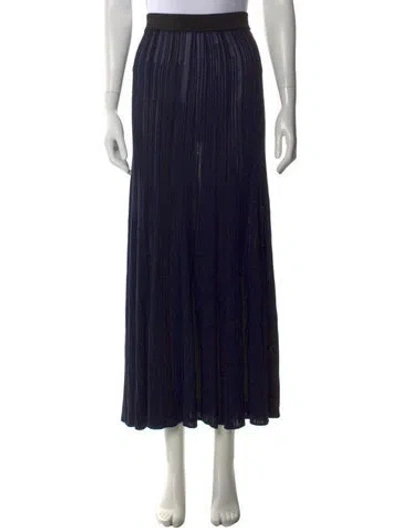 Pre-owned Sonia Rykiel Midi Length Skirt In Black