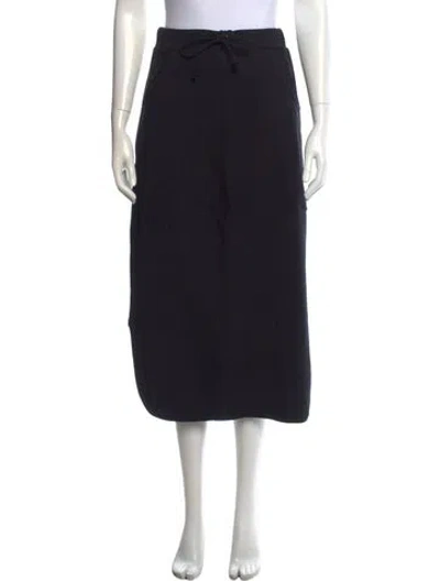 Pre-owned Sonia Rykiel Midi Length Skirt In Blue