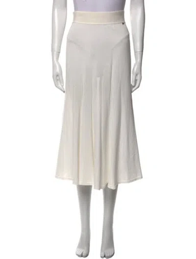 Pre-owned Sonia Rykiel Midi Length Skirt In Gray