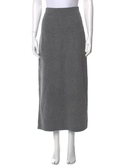 Pre-owned Sonia Rykiel Midi Length Skirt In Gray