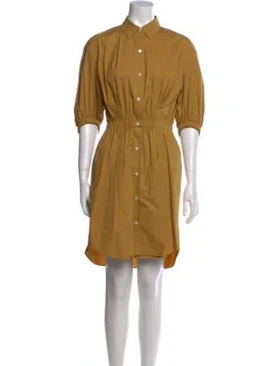 Pre-owned Sonia Rykiel Mini Dress In Yellow