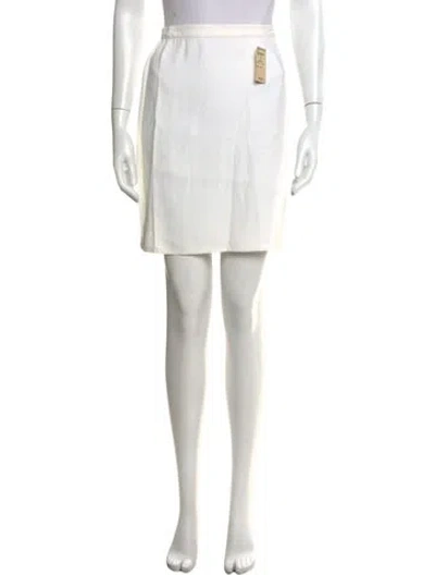 Pre-owned Sonia Rykiel Mini Skirt In Neutral
