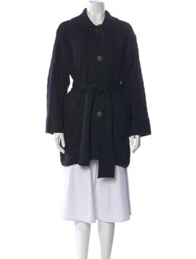 Pre-owned Sonia Rykiel Mock Neck Sweater In Black