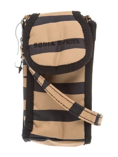 Pre-owned Sonia Rykiel Nylon Bucket Bag In Neutral
