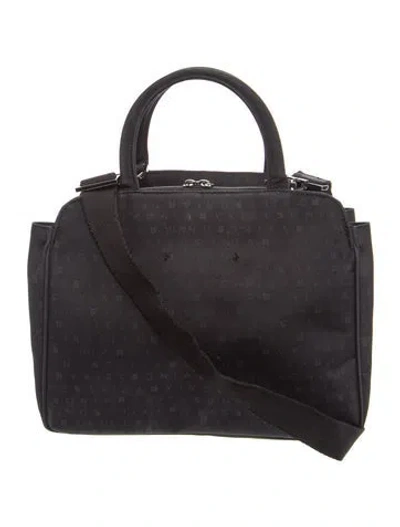 Pre-owned Sonia Rykiel Nylon Top Handle Bag In Black