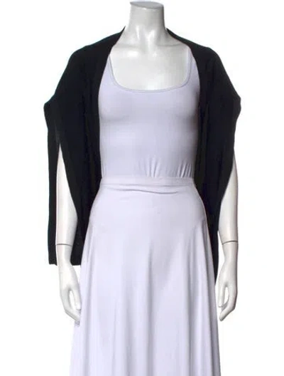 Pre-owned Sonia Rykiel Open Front Sweater In Black