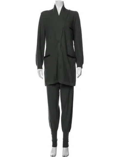 Pre-owned Sonia Rykiel Pant Set In Green