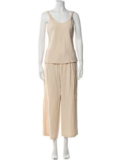 Pre-owned Sonia Rykiel Pant Set In Neutral