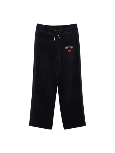 Sonia Rykiel Pants With Logo In Black
