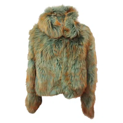 Pre-owned Sonia Rykiel Paris Renard Bleu Coat Size M In Brown