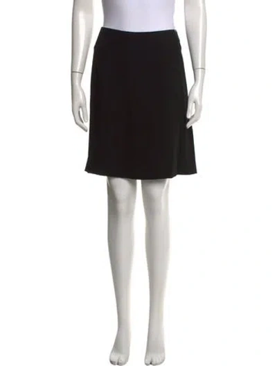 Pre-owned Sonia Rykiel Pleated Accents Mini Skirt In Black