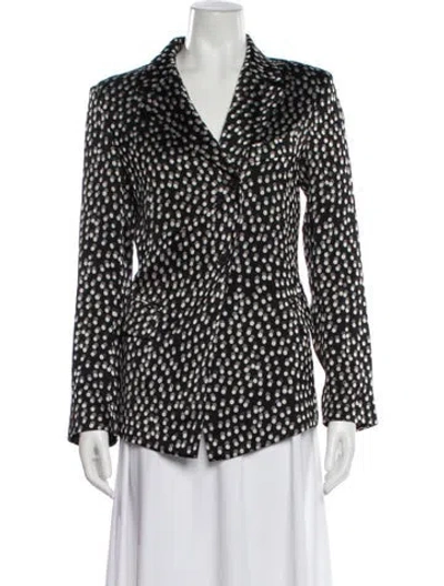 Pre-owned Sonia Rykiel Printed Blazer In Multi