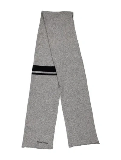 Pre-owned Sonia Rykiel Printed Scarf In Gray