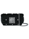 Sonia Rykiel Quilted Crossbody Bag In Black
