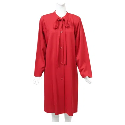 Pre-owned Sonia Rykiel Red Knit Coat/dress