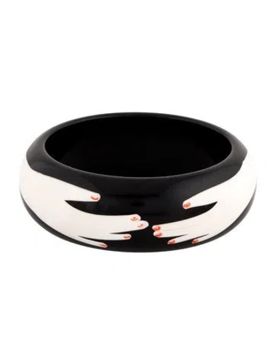Pre-owned Sonia Rykiel Resin Bangle Bracelet, 8" In Multi