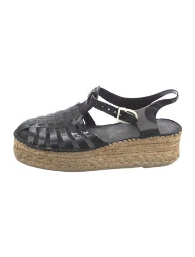 Pre-owned Sonia Rykiel Rubber Espadrilles In Blue