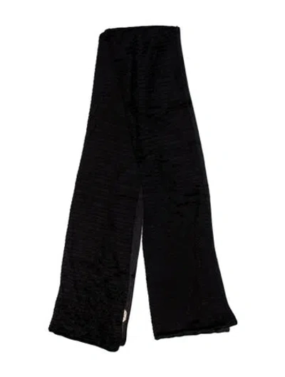 Pre-owned Sonia Rykiel Scarf In Black