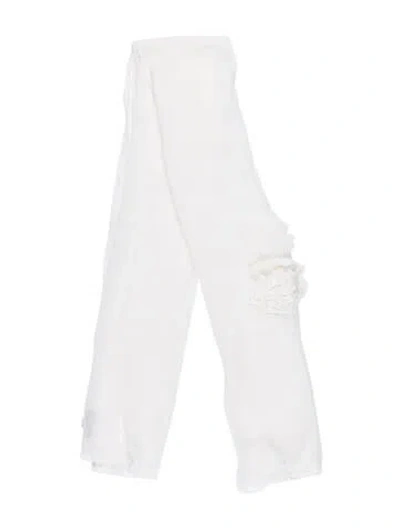 Pre-owned Sonia Rykiel Scarf In White