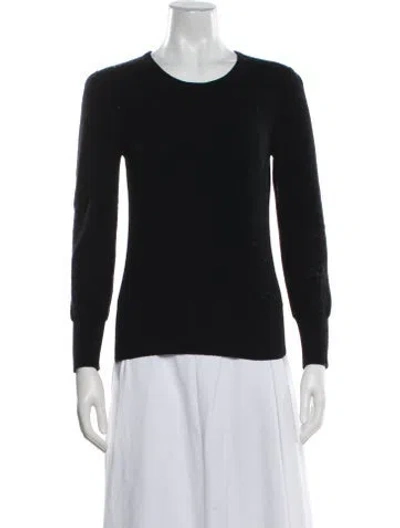 Pre-owned Sonia Rykiel Scoop Neck Sweater In Black