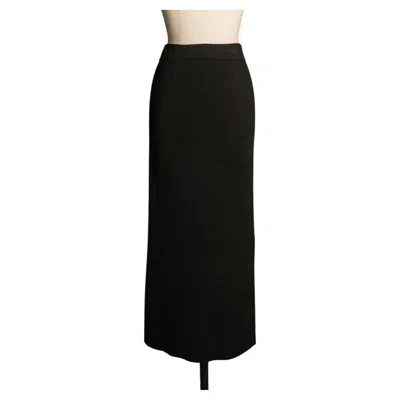 Pre-owned Sonia Rykiel Skirt By  Circa 1990 In Black