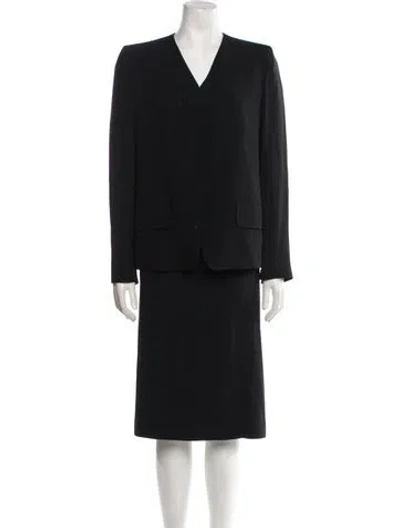 Pre-owned Sonia Rykiel Skirt Set In Black