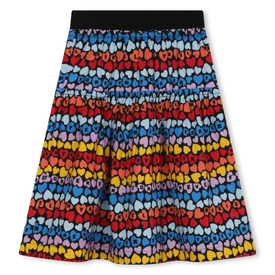 Sonia Rykiel Kids' Skirt With Flounces In Multicolor