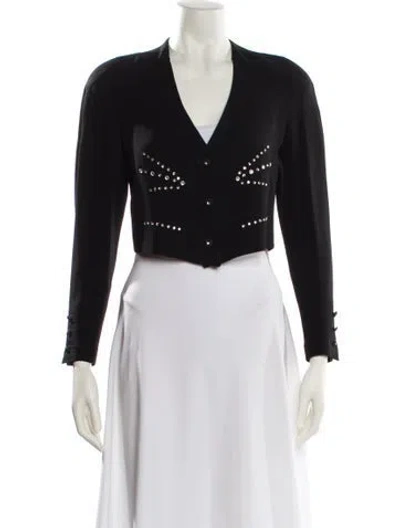 Pre-owned Sonia Rykiel Solid Mini Skirt. In Black
