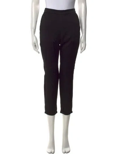 Pre-owned Sonia Rykiel Straight Leg Pants In Black