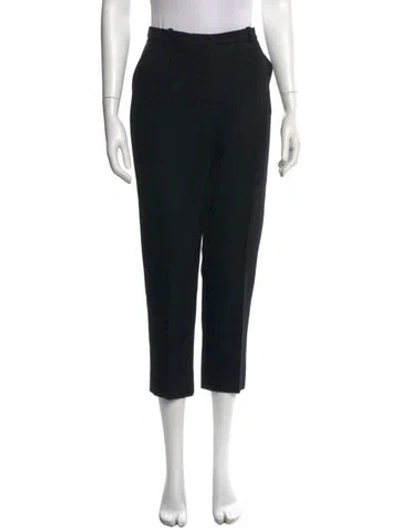 Pre-owned Sonia Rykiel Straight Leg Pants In Black