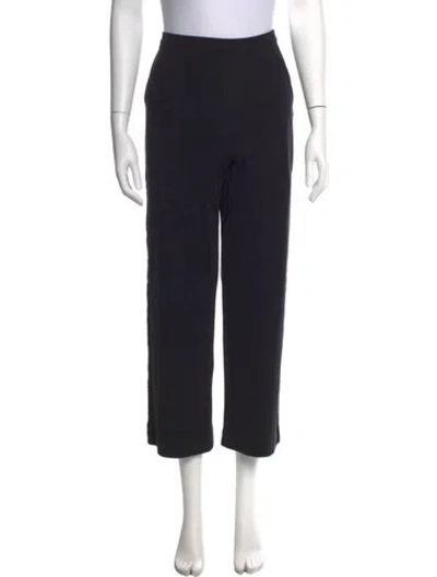 Pre-owned Sonia Rykiel Straight Leg Pants In Black