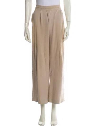 Pre-owned Sonia Rykiel Straight Leg Pants In Neutral