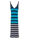 Sonia Rykiel Striped Long Dress