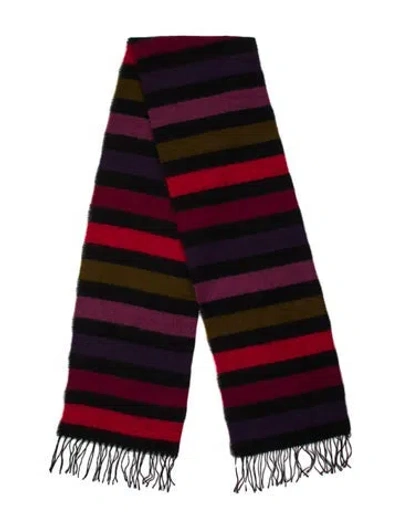 Pre-owned Sonia Rykiel Striped Scarf In Multi