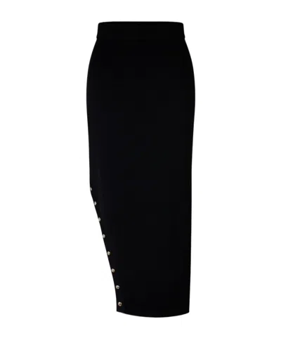 SONIA RYKIEL STUDDED MIDI SKIRT