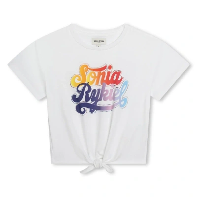 Sonia Rykiel Kids' T-shirt With Print In White