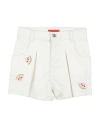 Sonia Rykiel Toddler Girl Shorts & Bermuda Shorts White Size 6 Cotton, Elastane In White