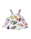 Sonia Rykiel Toddler Girl Top Off White Size 5 Cotton