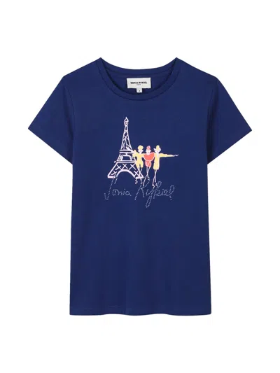 Sonia Rykiel Unisex Kids T-shirt Mini Fit In Blue