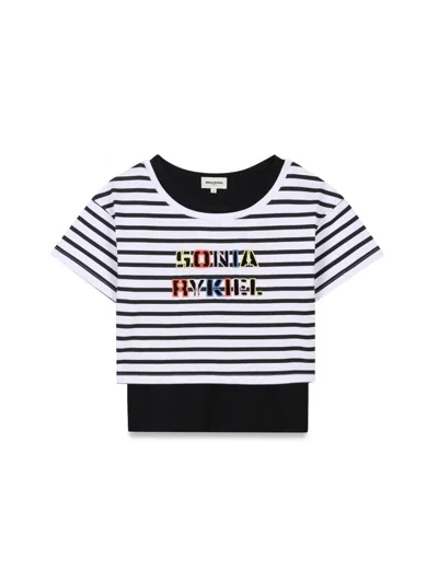 Sonia Rykiel Unisex Mini T-shirts And Tops In Black