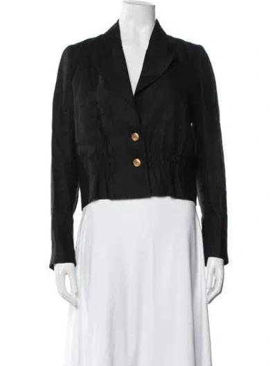 Pre-owned Sonia Rykiel Vintage 1980's Blazer In Black