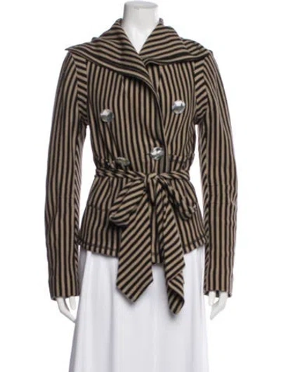 Pre-owned Sonia Rykiel Vintage 1980's Jacket In Black/neutrals