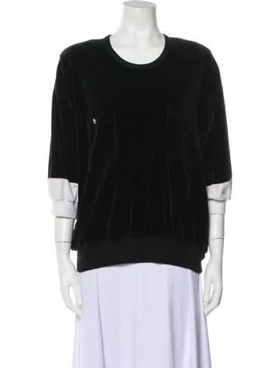 Pre-owned Sonia Rykiel Vintage 1980's Sweatshirt In Black