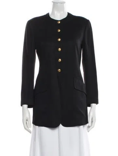 Pre-owned Sonia Rykiel Vintage 1990's Blazer In Black