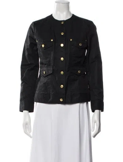 Pre-owned Sonia Rykiel Vintage 1990's Utility Jacket In Black