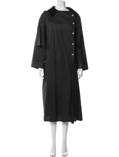Pre-owned Sonia Rykiel Vintage Coat In Black