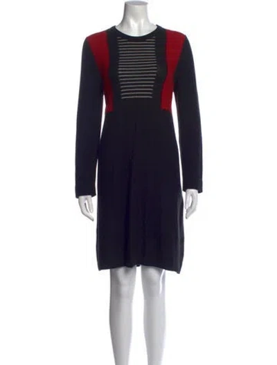 Pre-owned Sonia Rykiel Vintage Knee-length Dress In Black