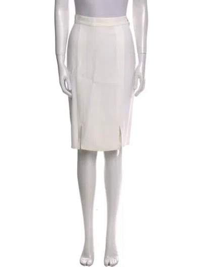 Pre-owned Sonia Rykiel Vintage Knee-length Skirt In Neutral